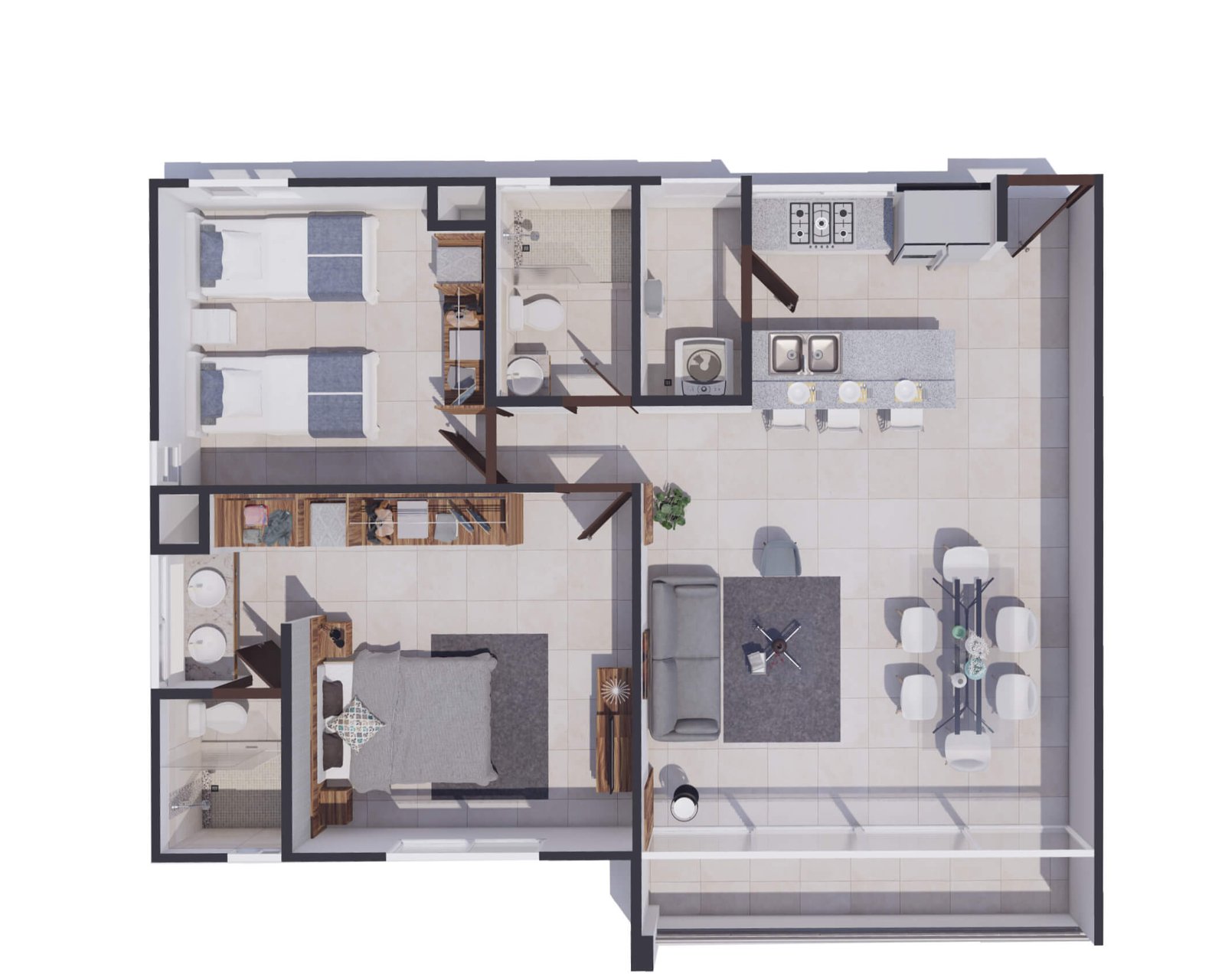 Departamento tipo E